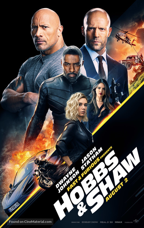 movie cover of hobbes and shaw